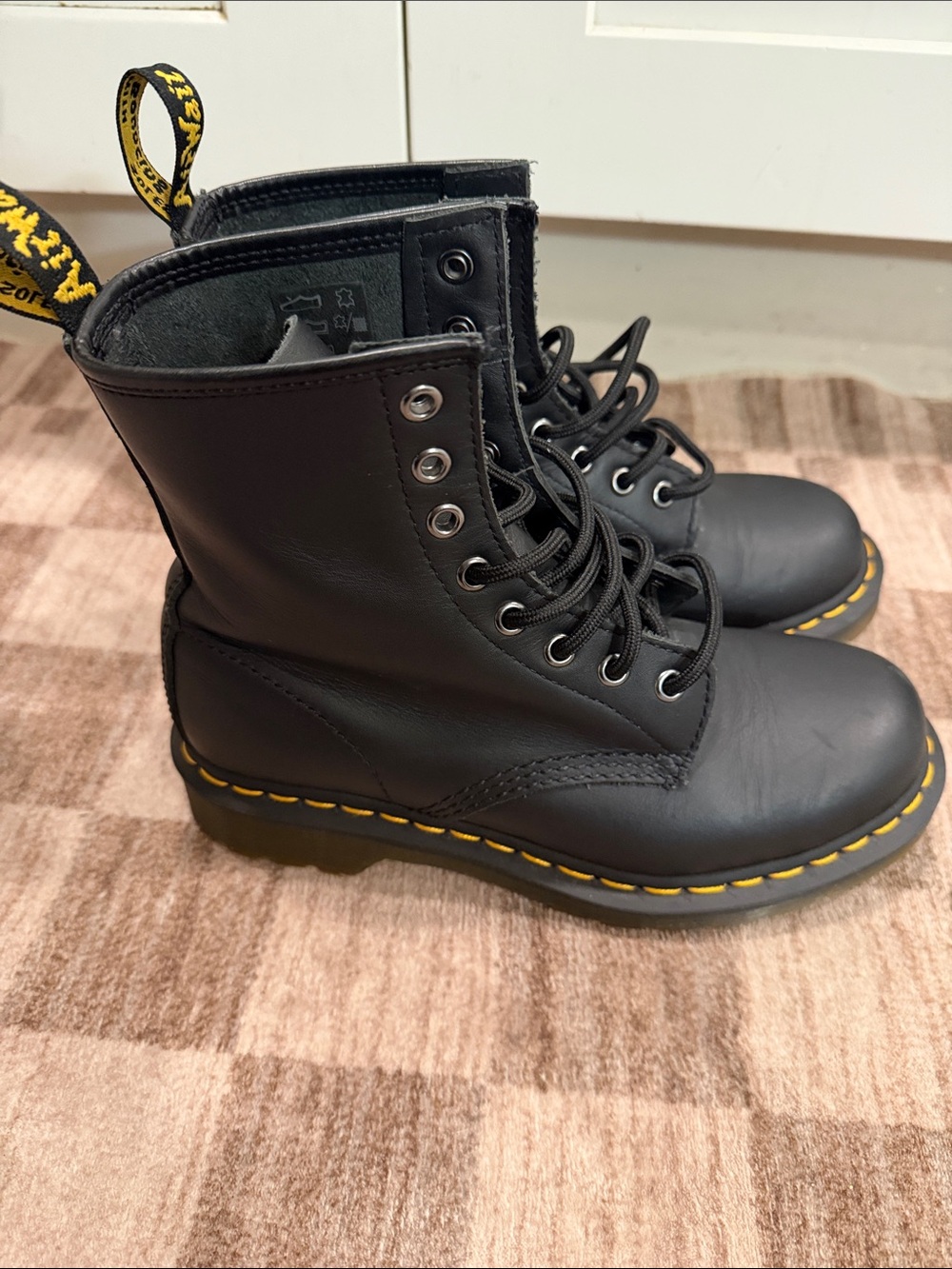 Dr. Martens 1460W Black Nappa Leather